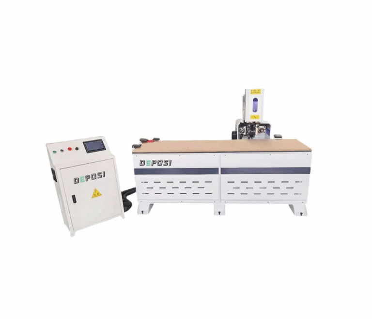 白底 Double Spindle Door Lock Machine